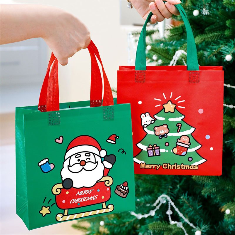 Xmas Food Snacks - 8pcs Christmas Gift Bags New Year