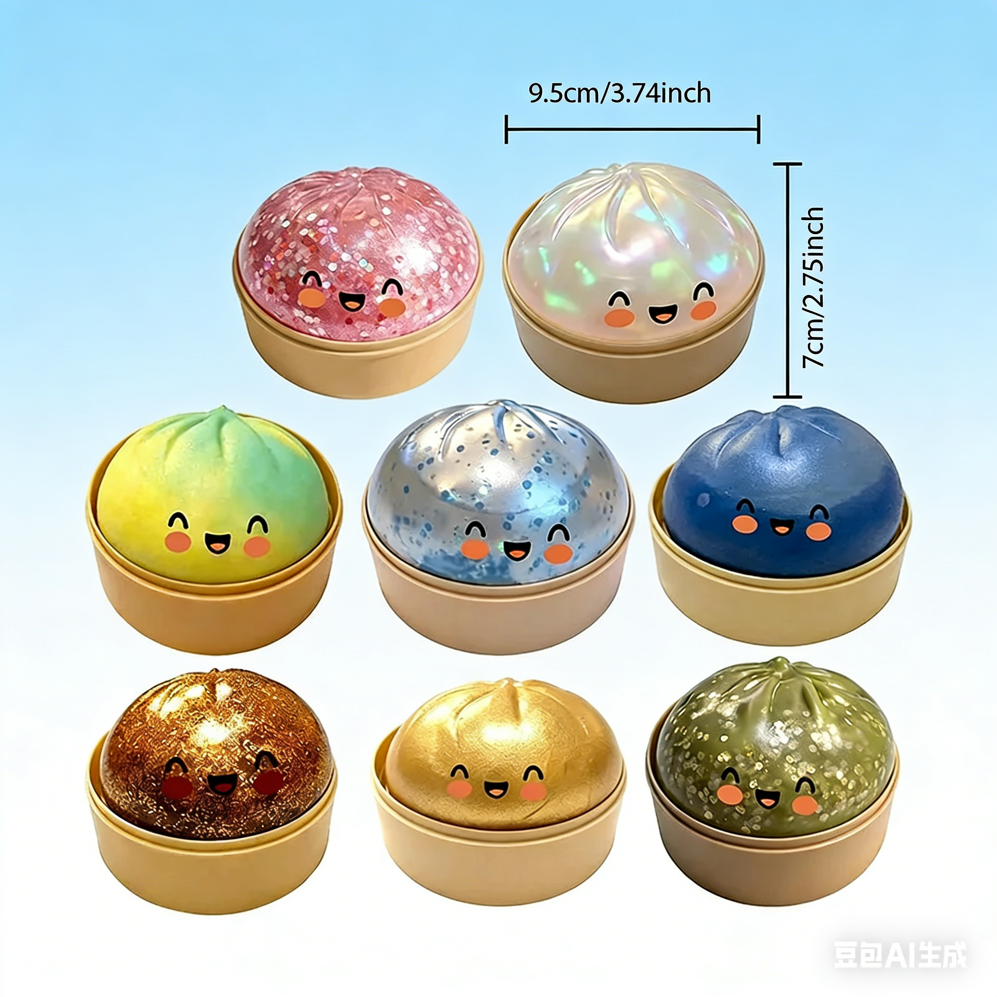 Food Snacks To Eat - Simulation Flash Dumpling Pressure Ball Slow