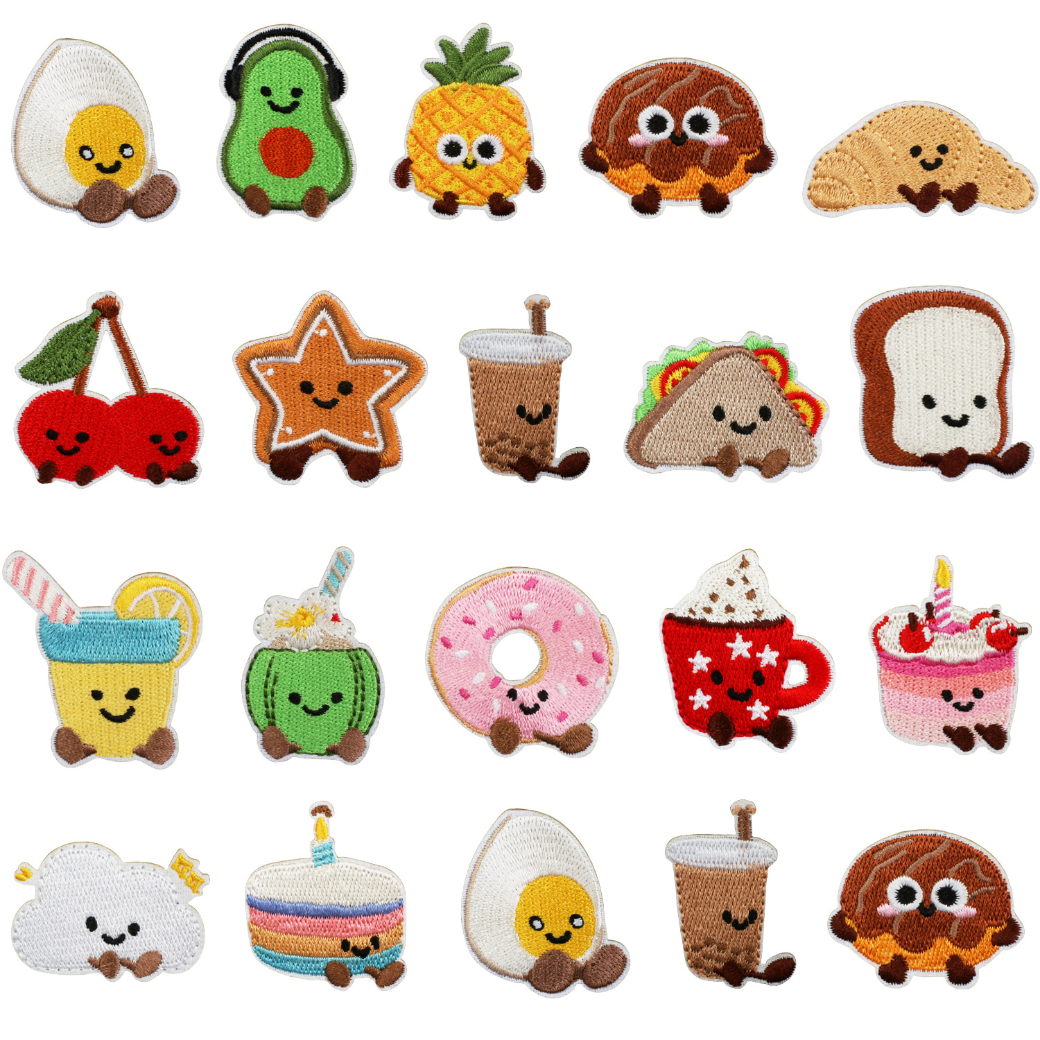Food Snacks Pictures - 10 Pcs Snack Food Milk Tea