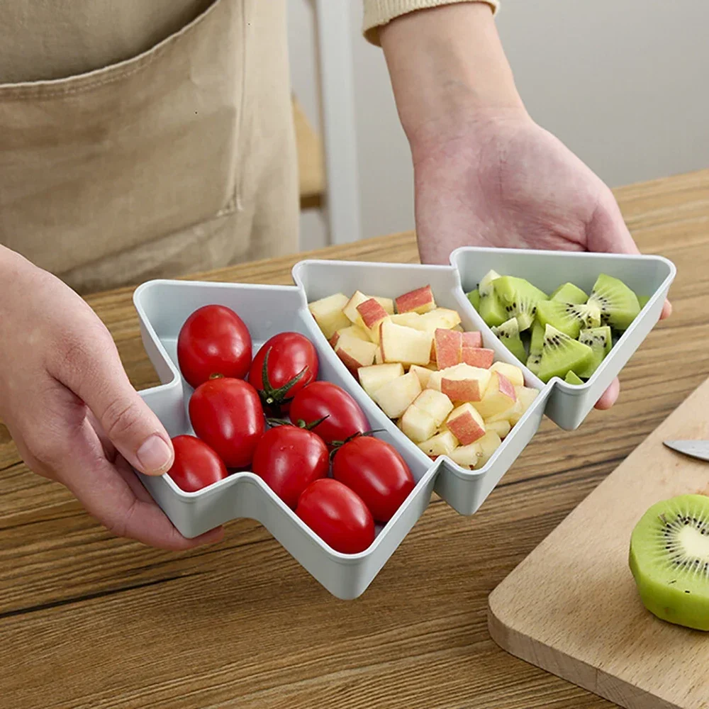 Xmas Food Snacks - Household Food Storage Xmas Tree Shape