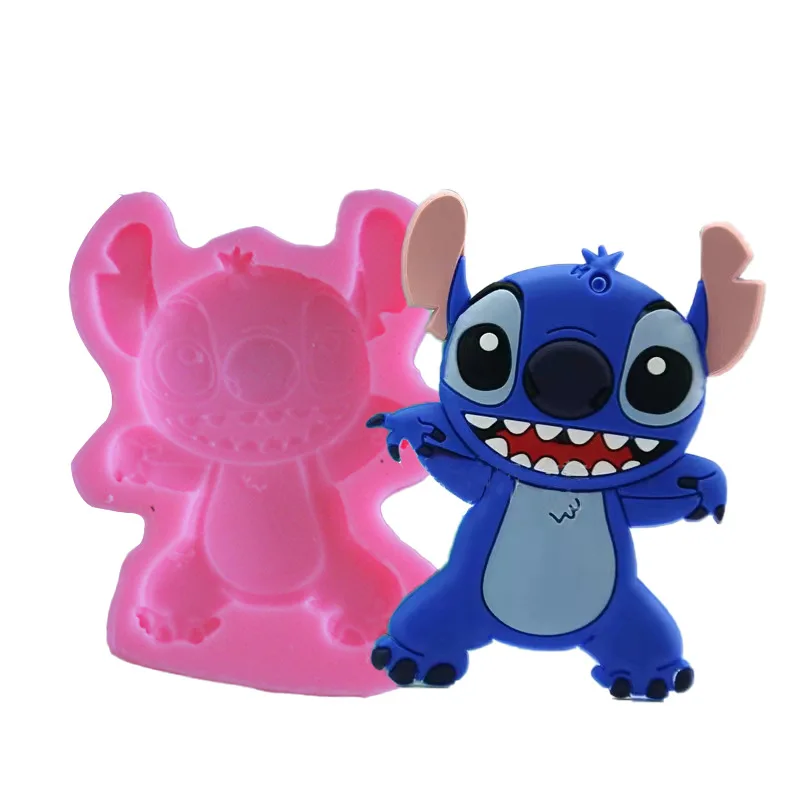 Food Snacks To Eat - Stitch Chocolate Mould Disney Cute Cartoon