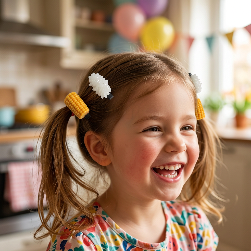 Mini Food Hair Clips Set Reali - đánh giá và giá Food Like Snacks