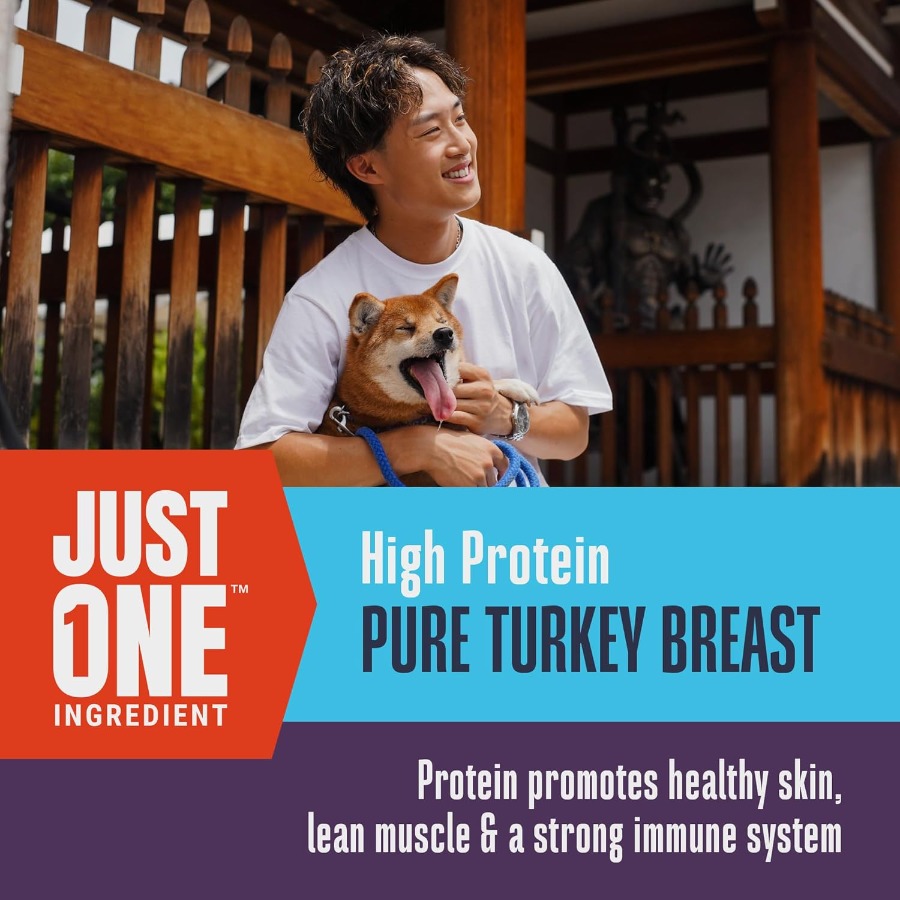 Whole Life Dog Just One Turkey - đánh giá và giá Food Snacks With Protein