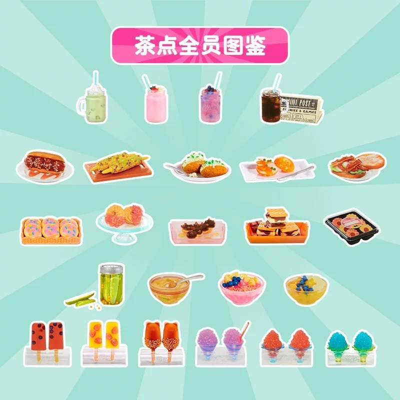 Miniverse mini blind  box tea  - đánh giá và giá Food Snacks To Make