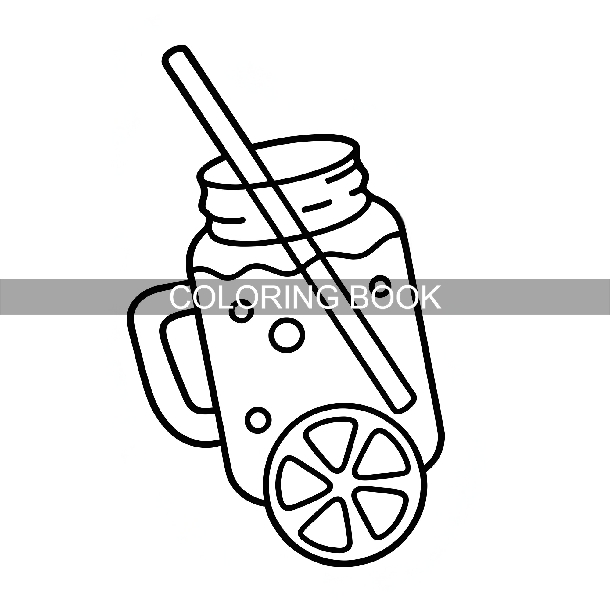 Delicious Treats Coloring Book - đánh giá và giá Food Snacks Coloring Book