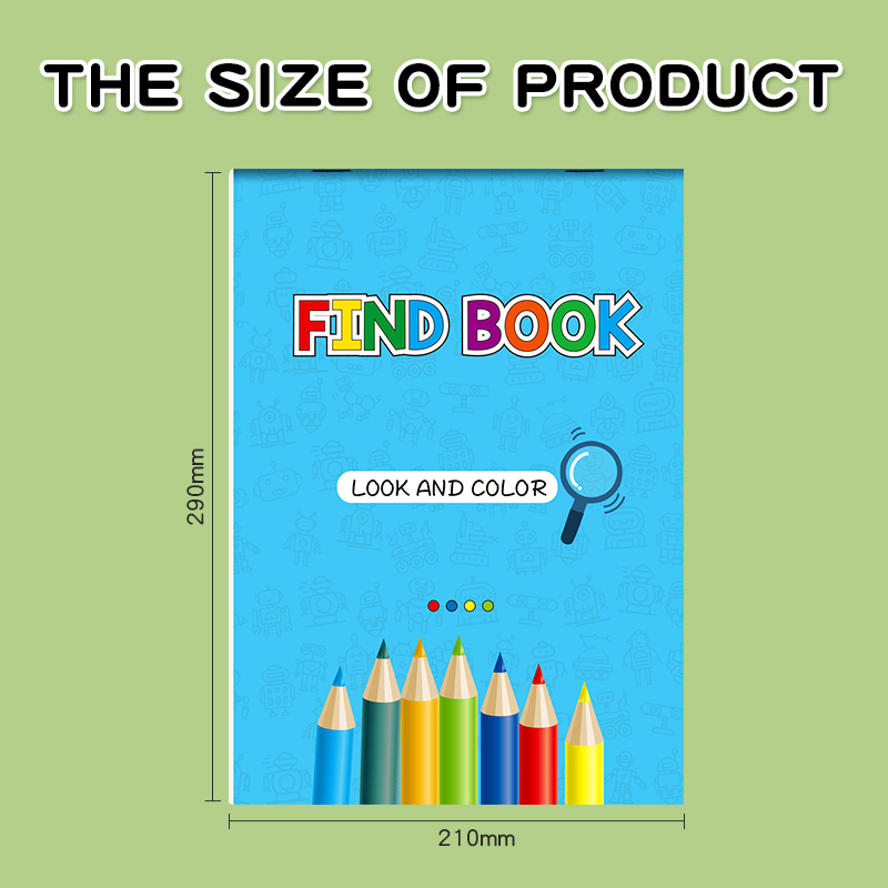 Interactive Book with Hidden P - đánh giá và giá Food Snacks Coloring Book