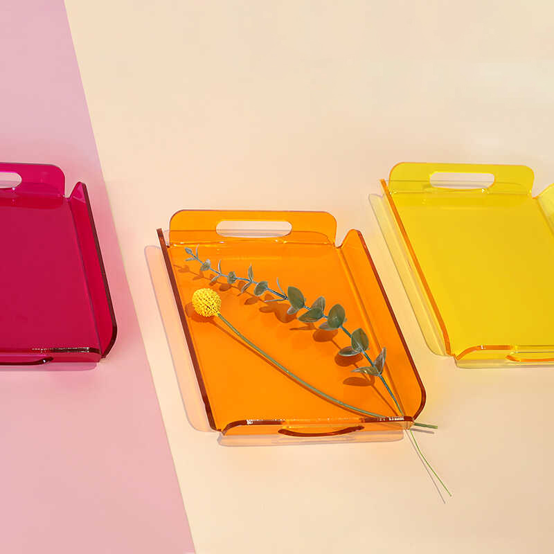Large Acrylic Tray Ottoman Cof - đánh giá và giá Food Snacks To Eat