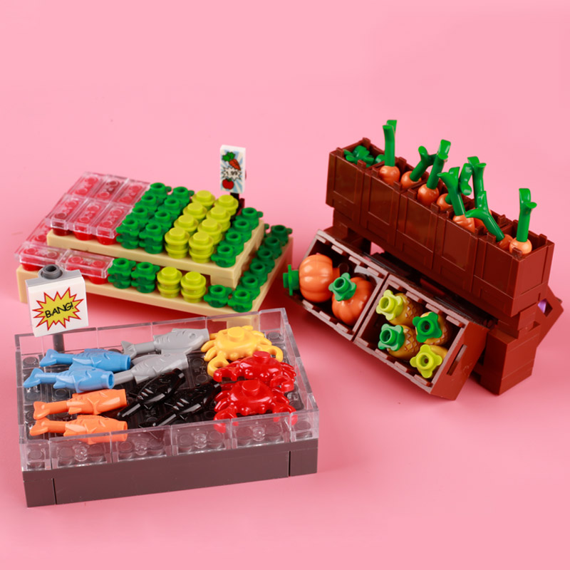 MOC City Supermarket Figures B - đánh giá và giá Food City Snacks
