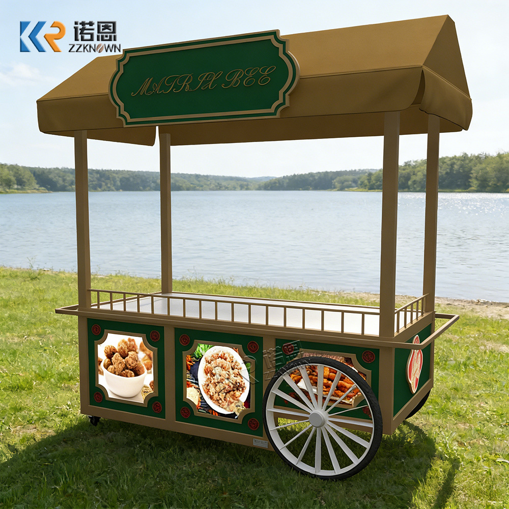 Elegant Portable Food Cart Mod - đánh giá và giá Food City Snacks