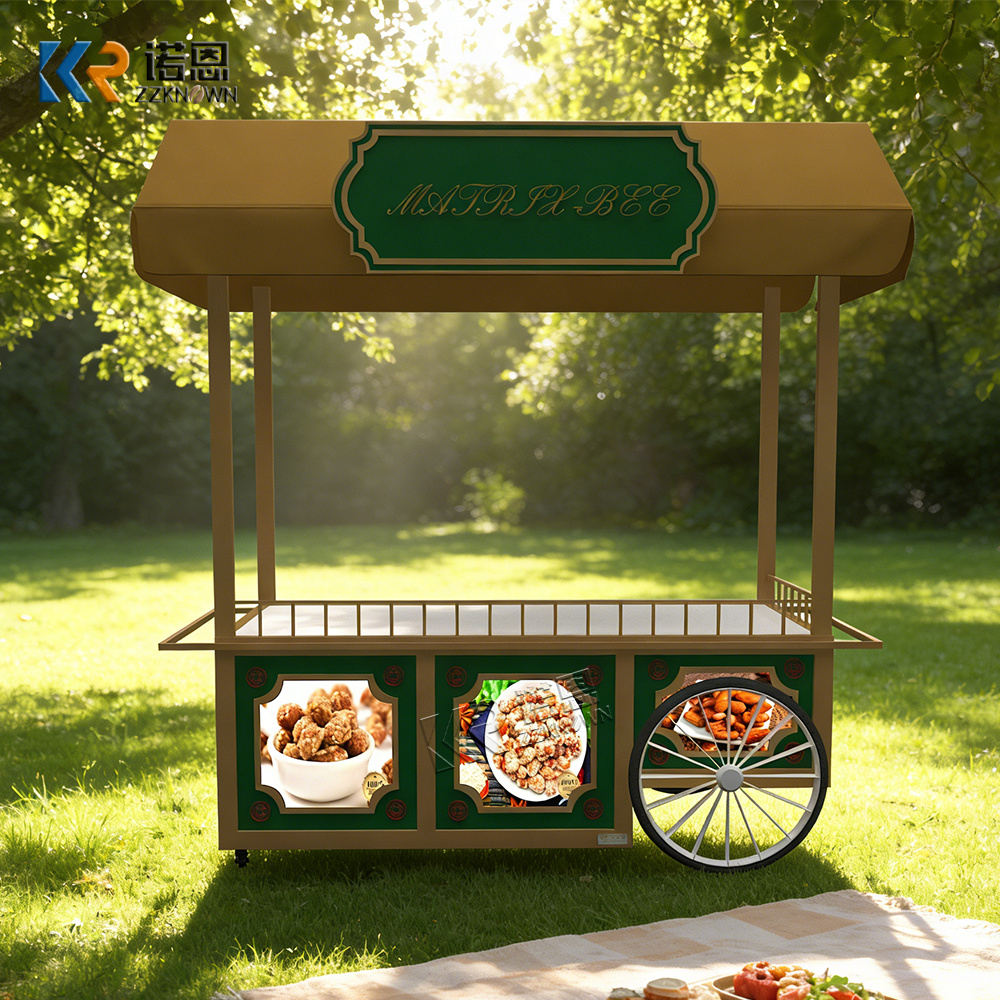 Elegant Portable Food Cart Mod - đánh giá và giá Food City Snacks