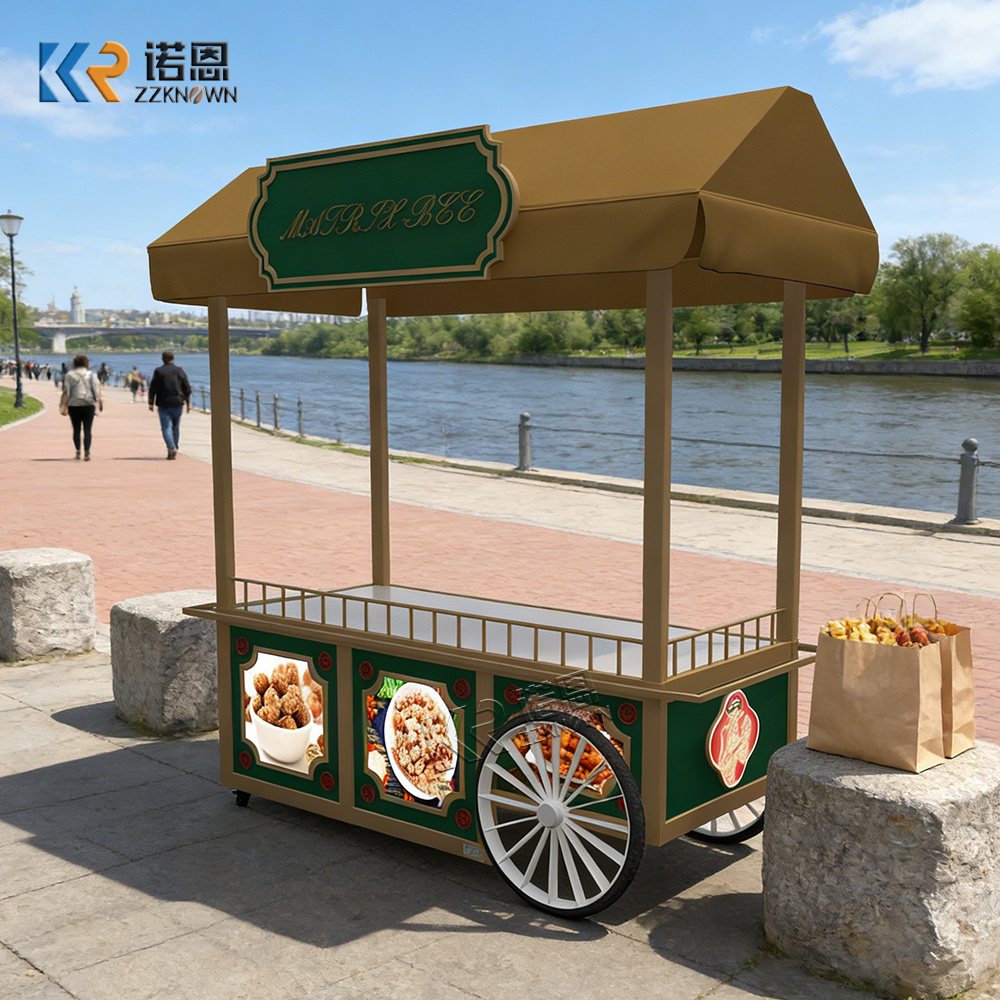 Elegant Portable Food Cart Mod - đánh giá và giá Food City Snacks