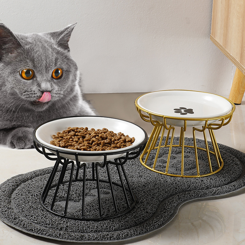 2024 New Pet Ceramic Bowl Iron - đánh giá và giá Food Snacks To Eat