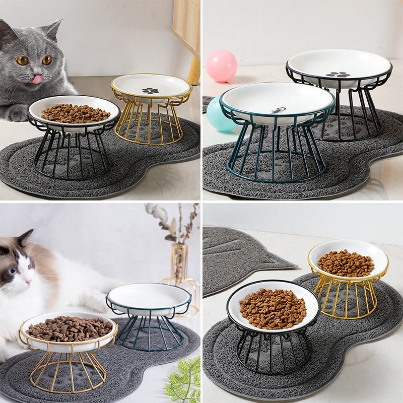2024 New Pet Ceramic Bowl Iron - đánh giá và giá Food Snacks To Eat