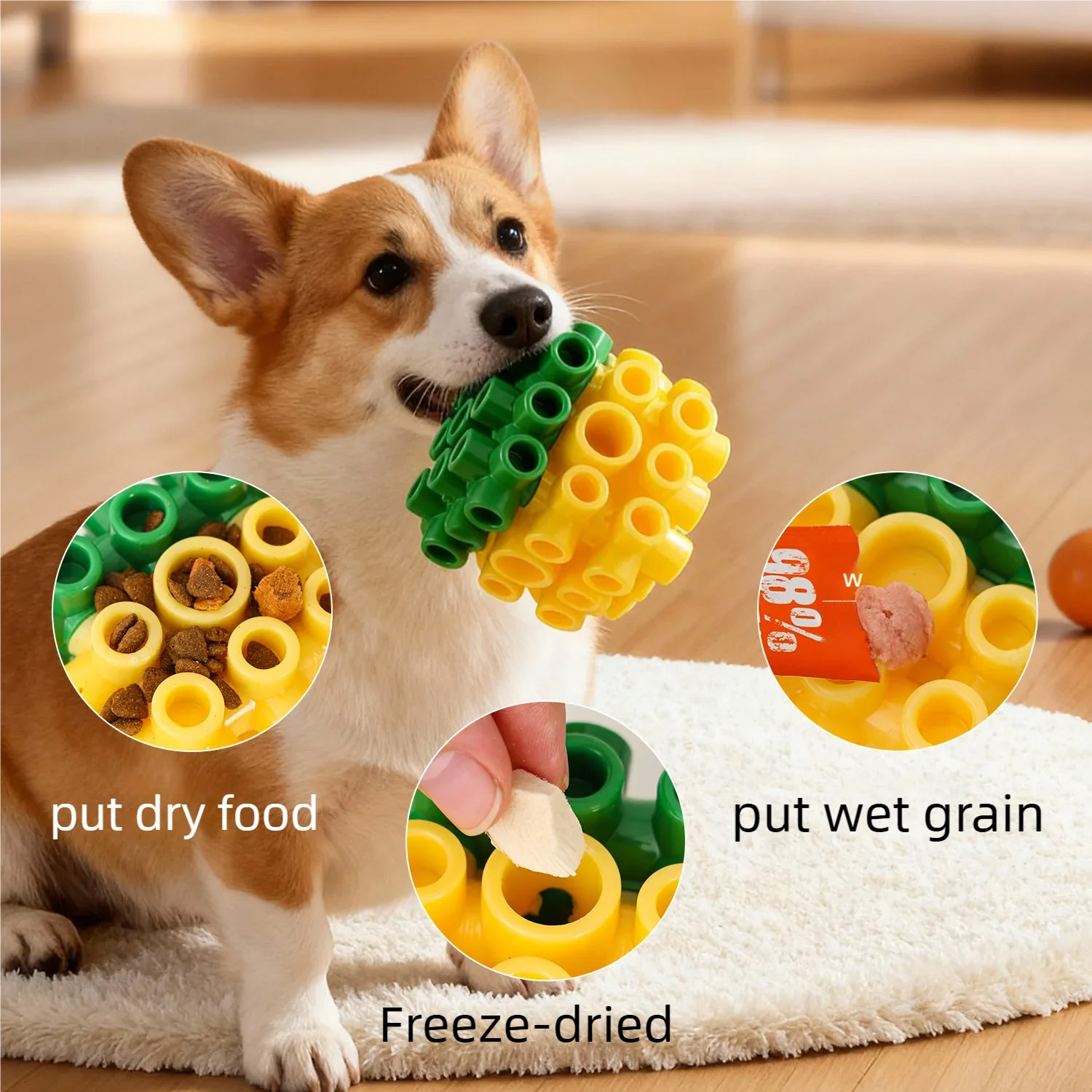 Pet Magic Cube Leaky Food Toy  - đánh giá và giá Food Energy Snacks