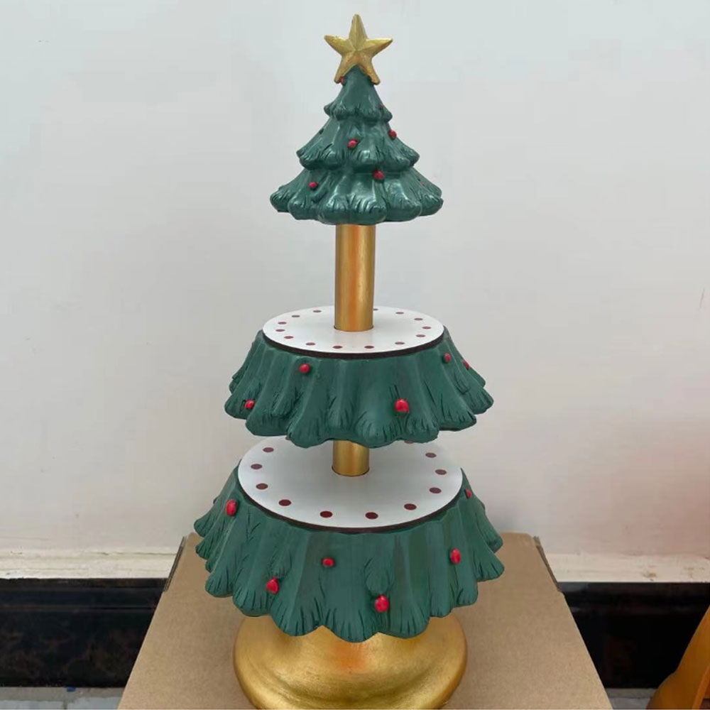 Christmas Tree Dessert Plate N - đánh giá và giá Food City Snacks