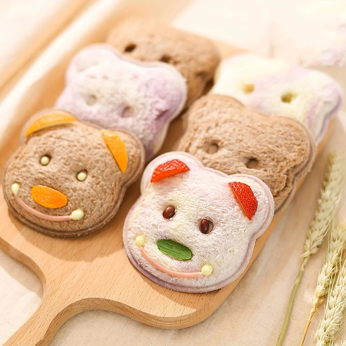 Single Cartoon Bear Shaped San - đánh giá và giá Food Snacks To Make