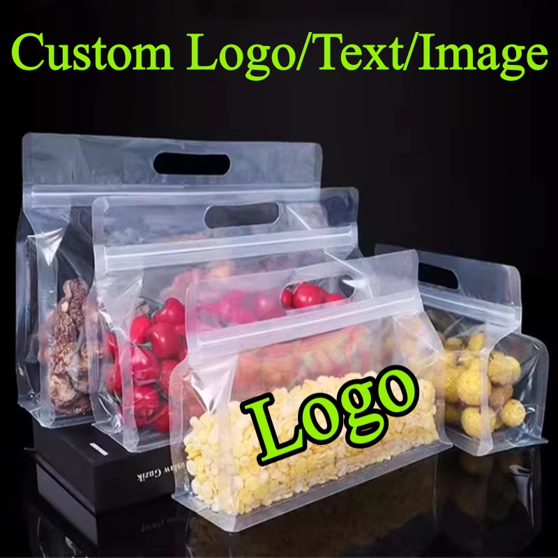 100PCS 3D Stand-up Clear Porta - đánh giá và giá Food Like Snacks