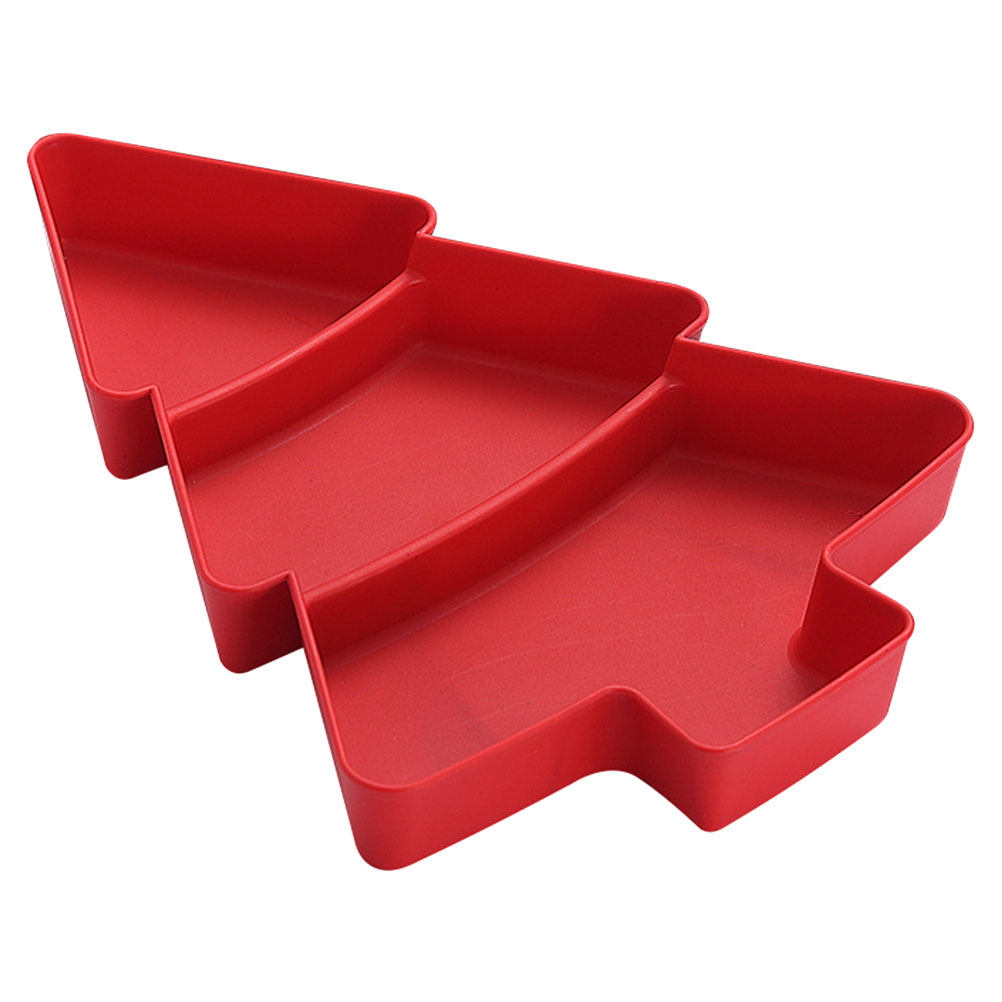 Xmas Tree Shaped Compartment F - đánh giá và giá Xmas Food Snacks