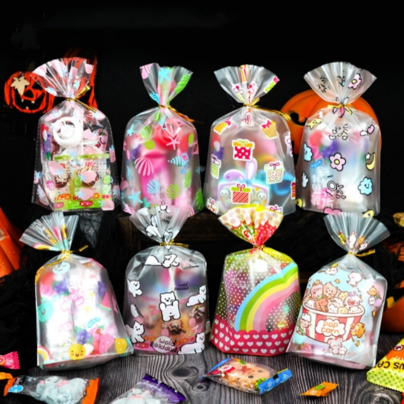 100PCS Bag With Ties Open Top  - đánh giá và giá Xmas Food Snacks