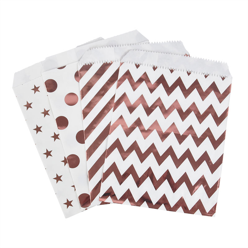 25/50pcs Rose Gold Candy Paper - đánh giá và giá Food Like Snacks