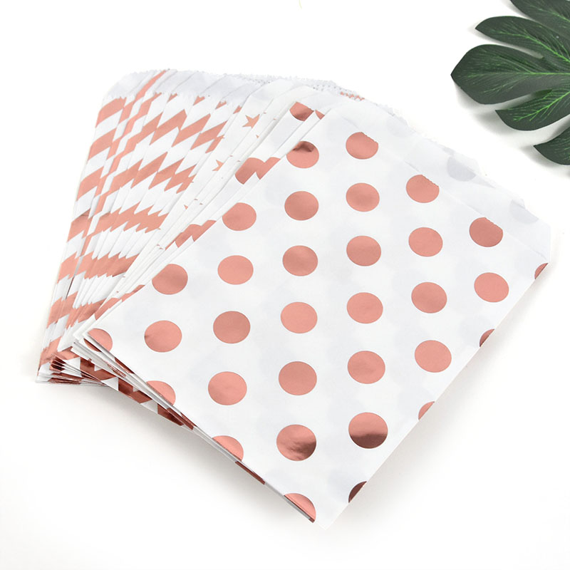25/50pcs Rose Gold Candy Paper - đánh giá và giá Food Like Snacks