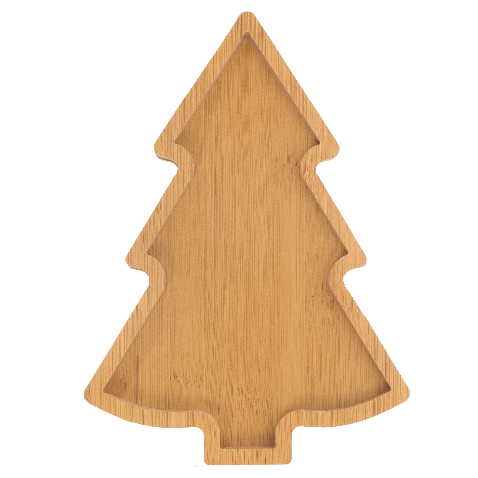 Christmas Tree Dish Wooden Sau - đánh giá và giá Xmas Food Snacks
