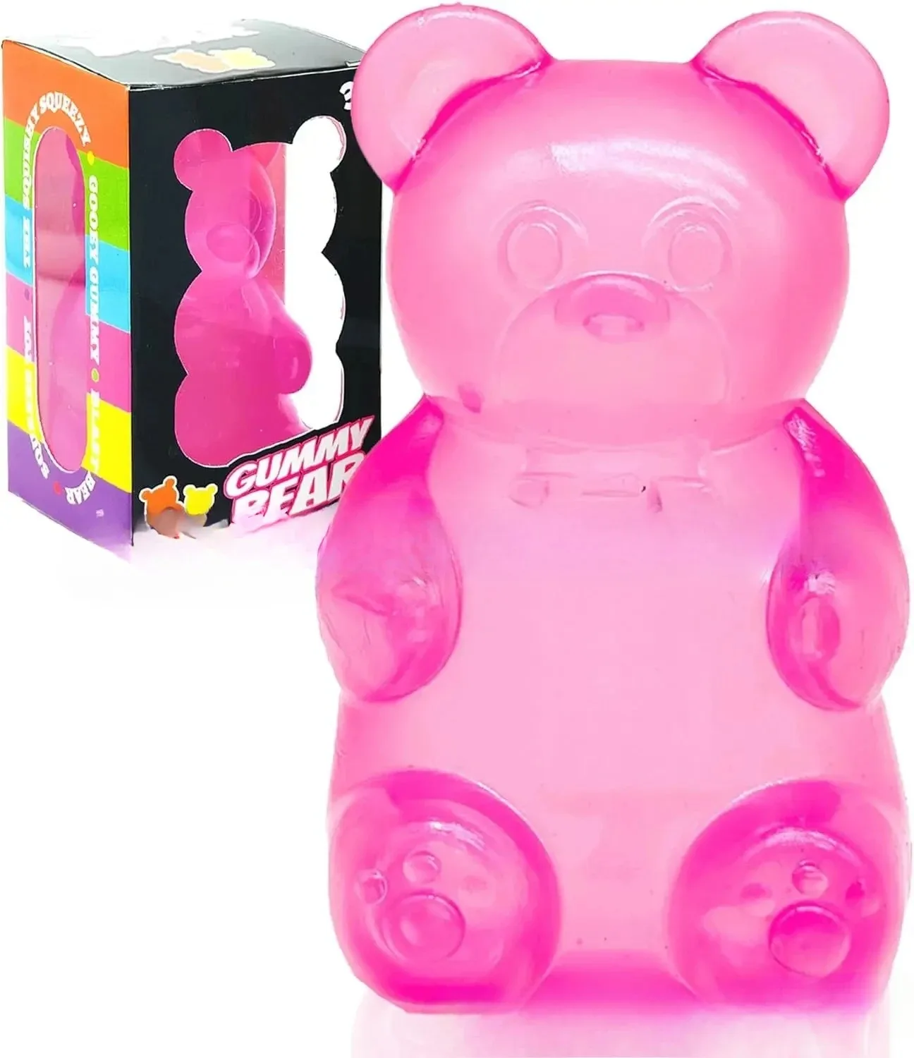 Cute Bear Maltose Squeeze Toy  - đánh giá và giá Food Snacks To Eat