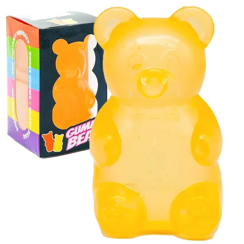 Cute Bear Maltose Squeeze Toy  - đánh giá và giá Food Snacks To Eat