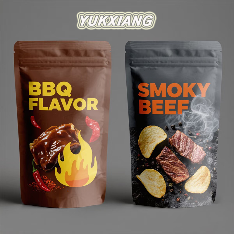 Custom Matte Stand-up Aluminum - đánh giá và giá Xmas Food Snacks