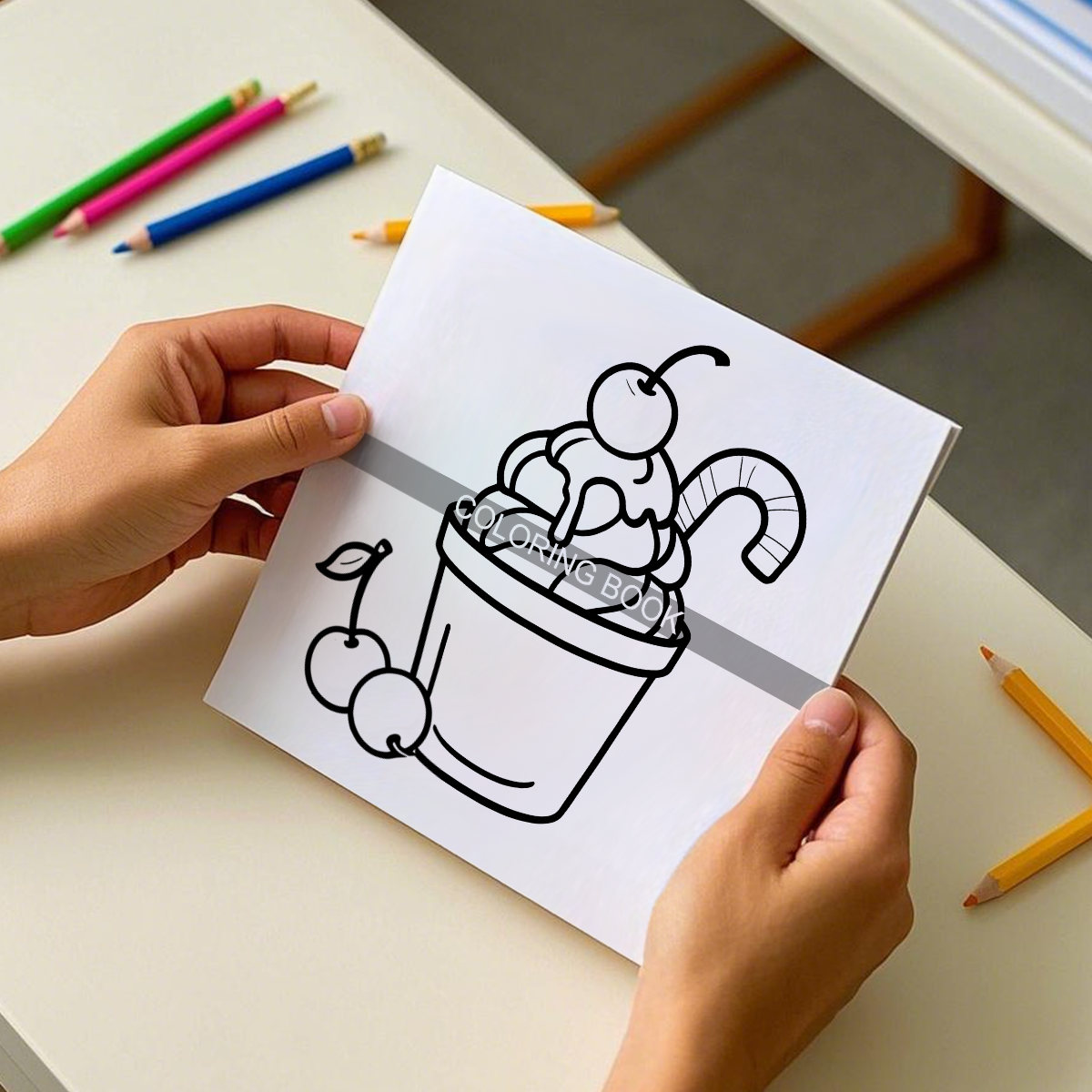Delicious Food & Snack Themed  - đánh giá và giá Food Snacks Coloring Book