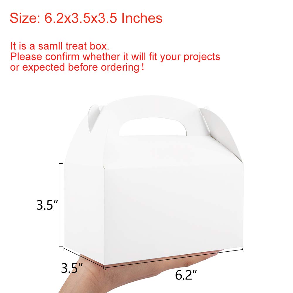 10pcs Large Gable Boxes White  - đánh giá và giá Food Like Snacks