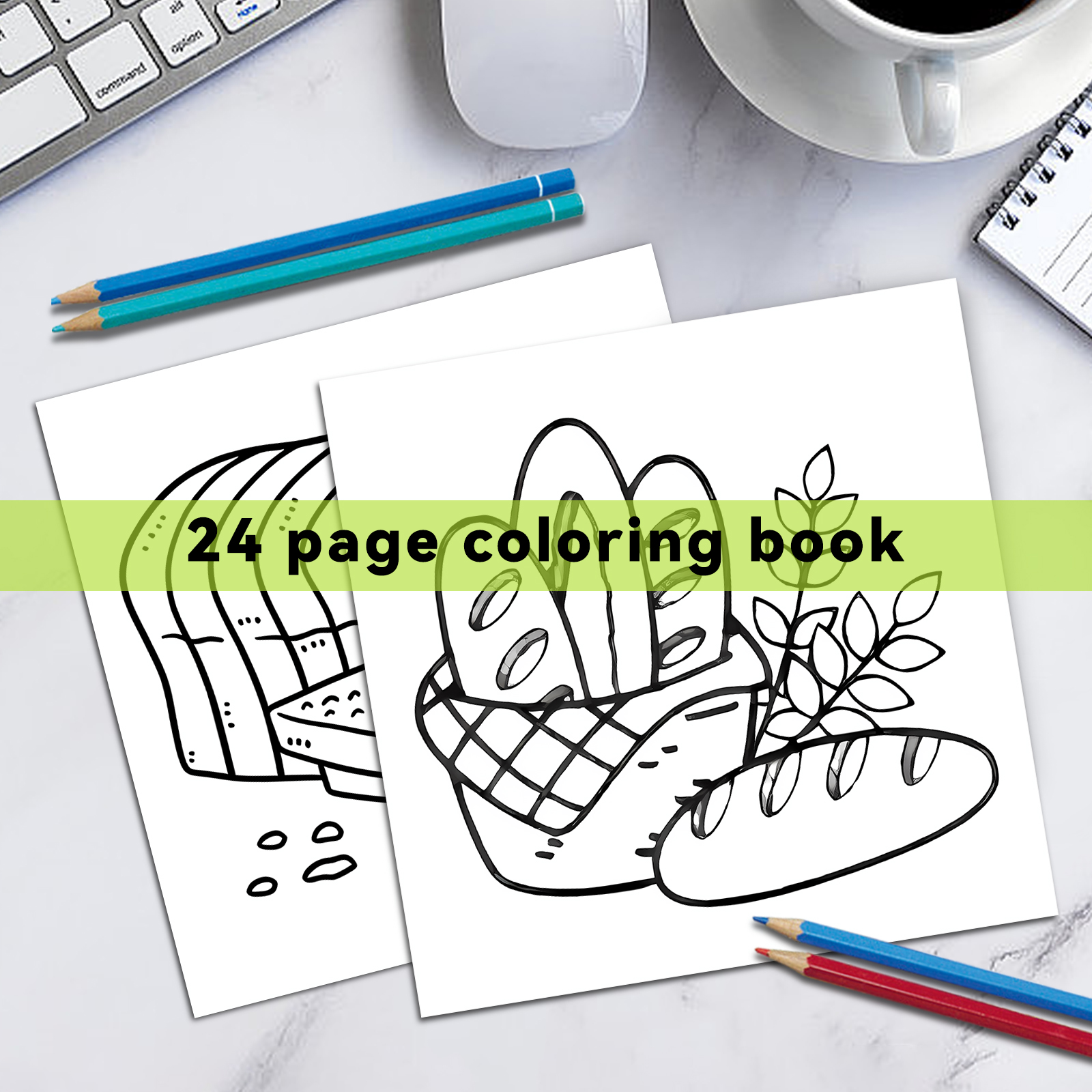 FOOD AND SNACK Coloring Book F - đánh giá và giá Food Snacks Coloring Book