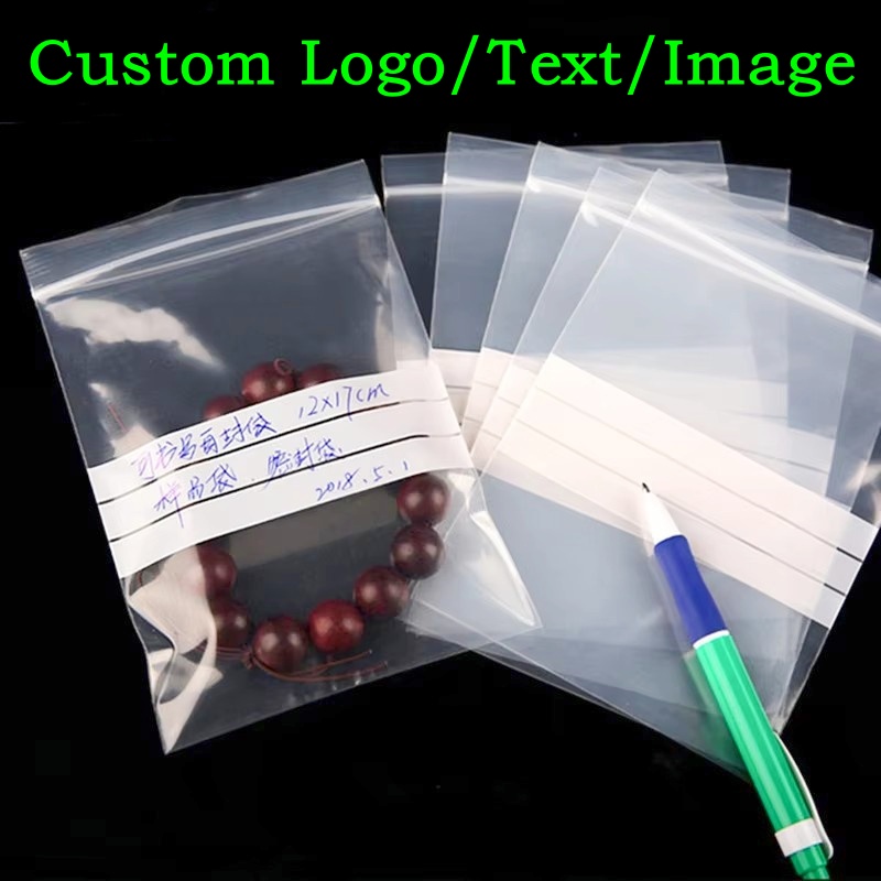 200PCS PE Clear Plastic Writin - đánh giá và giá Food Like Snacks