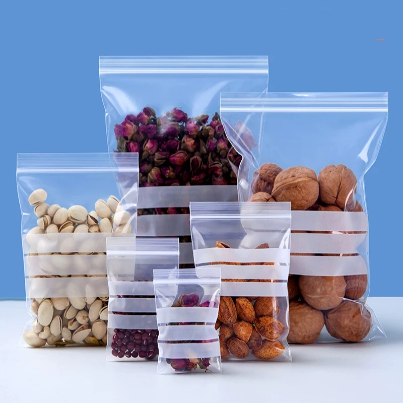 200PCS PE Clear Plastic Writin - đánh giá và giá Food Like Snacks