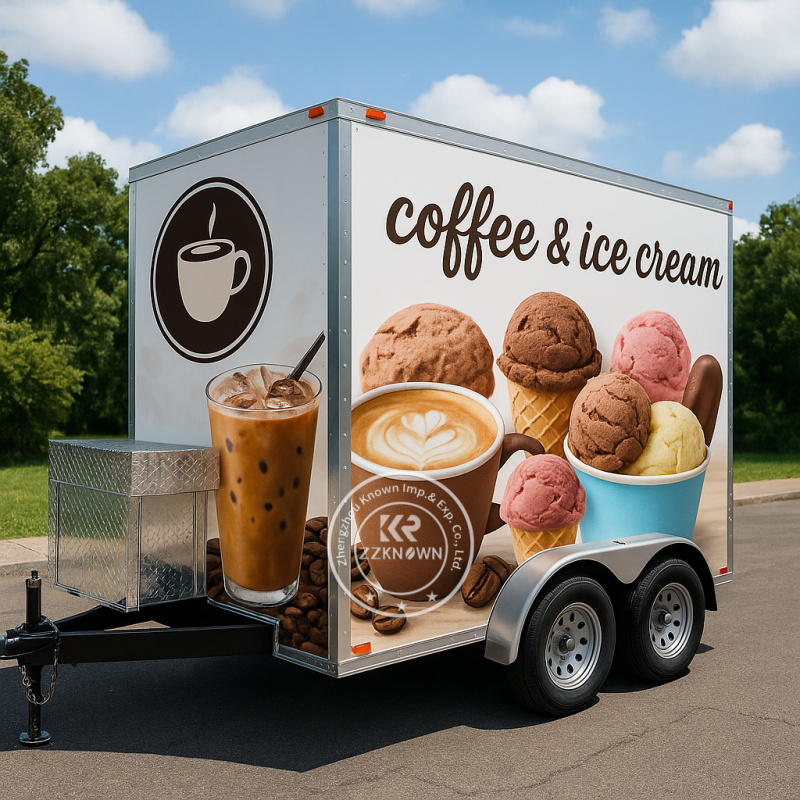 custom.Modern Mobile Kitchens  - đánh giá và giá Food Truck With Snacks