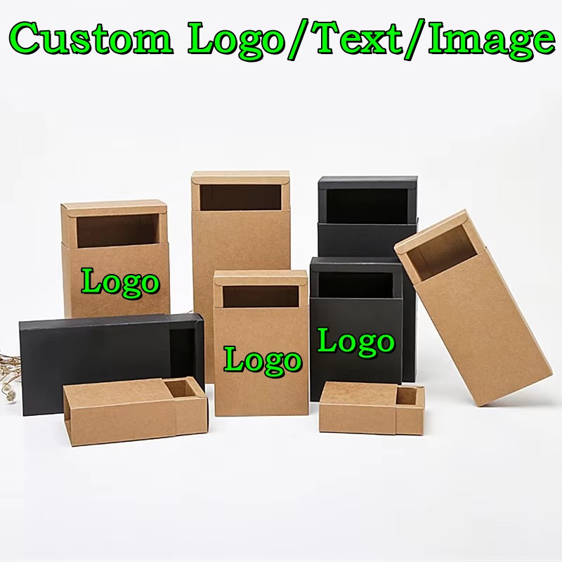20PCS 350gsm Drawer Kraft Blac - đánh giá và giá Food Like Snacks