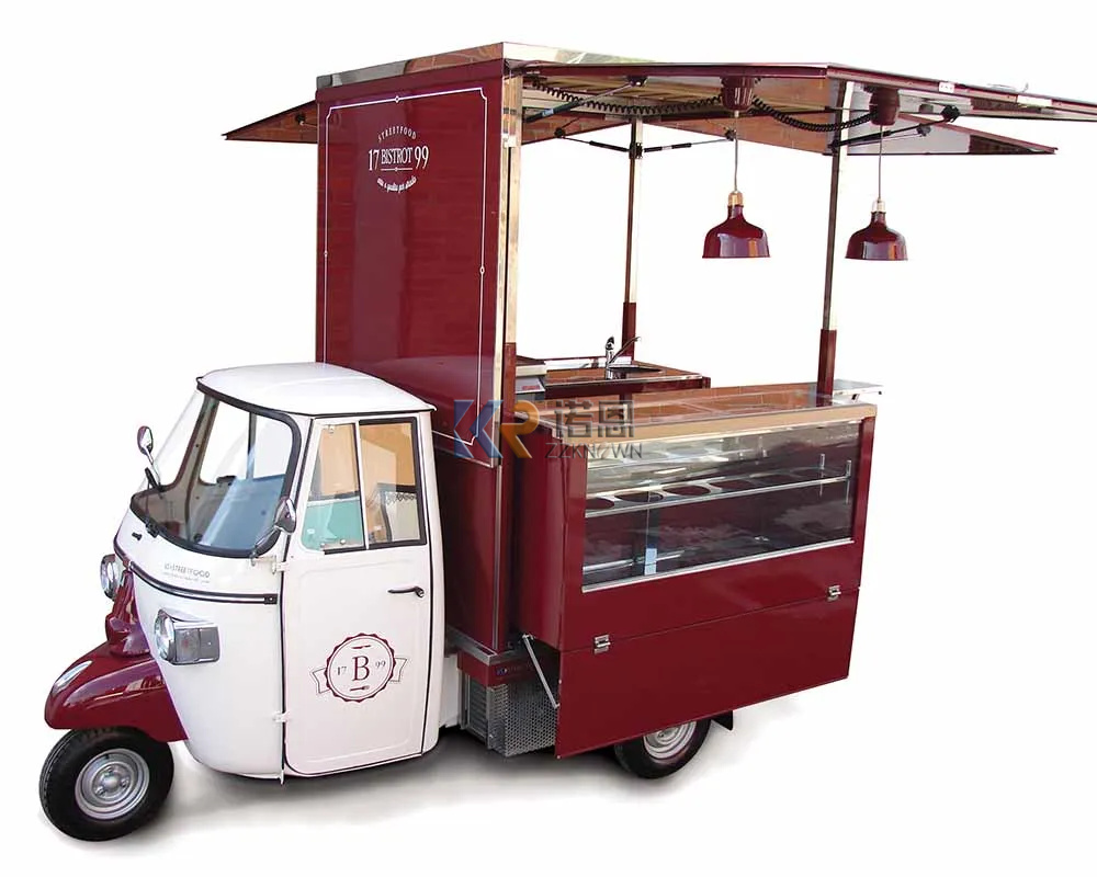 Multi-function Coffee Carts Fo - đánh giá và giá Food Truck With Snacks