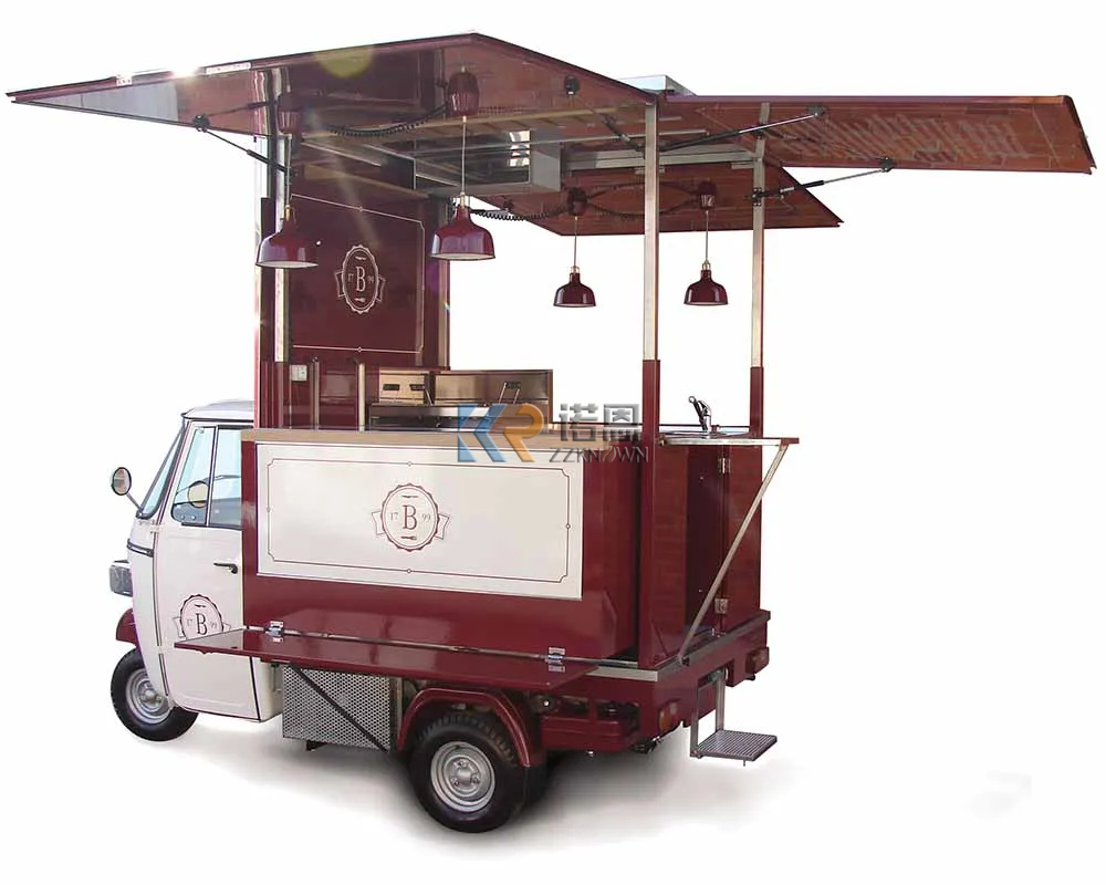Multi-function Coffee Carts Fo - đánh giá và giá Food Truck With Snacks