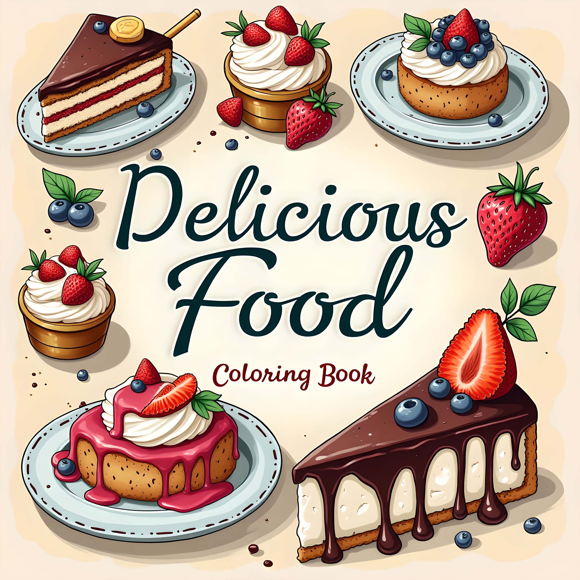 1pc Food Style Art Coloring Bo - đánh giá và giá Food Snacks Coloring Book