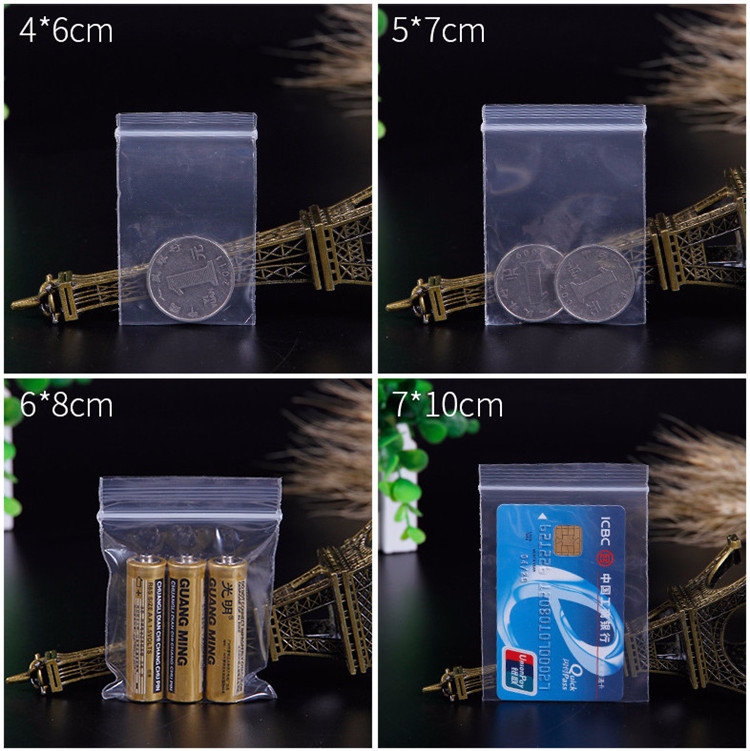 Clear PE Plastic Zipper Packag - đánh giá và giá Food Like Snacks