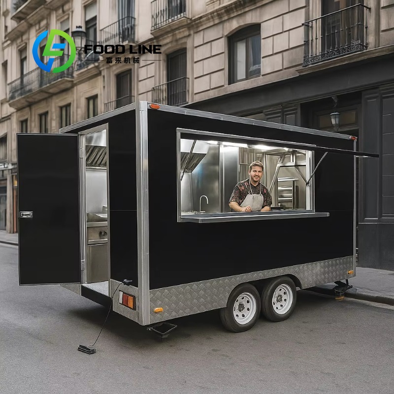 Customized Mobile Kitchen Outd - đánh giá và giá Food Truck With Snacks
