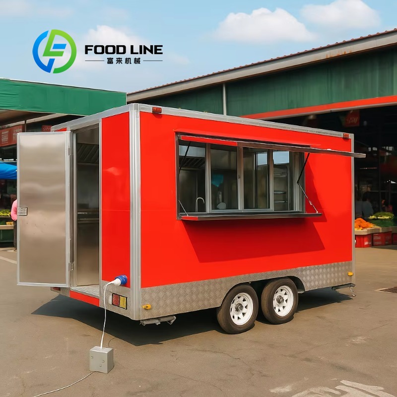 Customized Mobile Kitchen Outd - đánh giá và giá Food Truck With Snacks