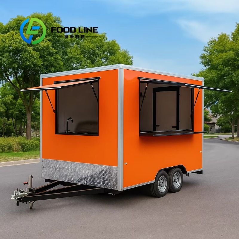 Customized Mobile Kitchen Outd - đánh giá và giá Food Truck With Snacks
