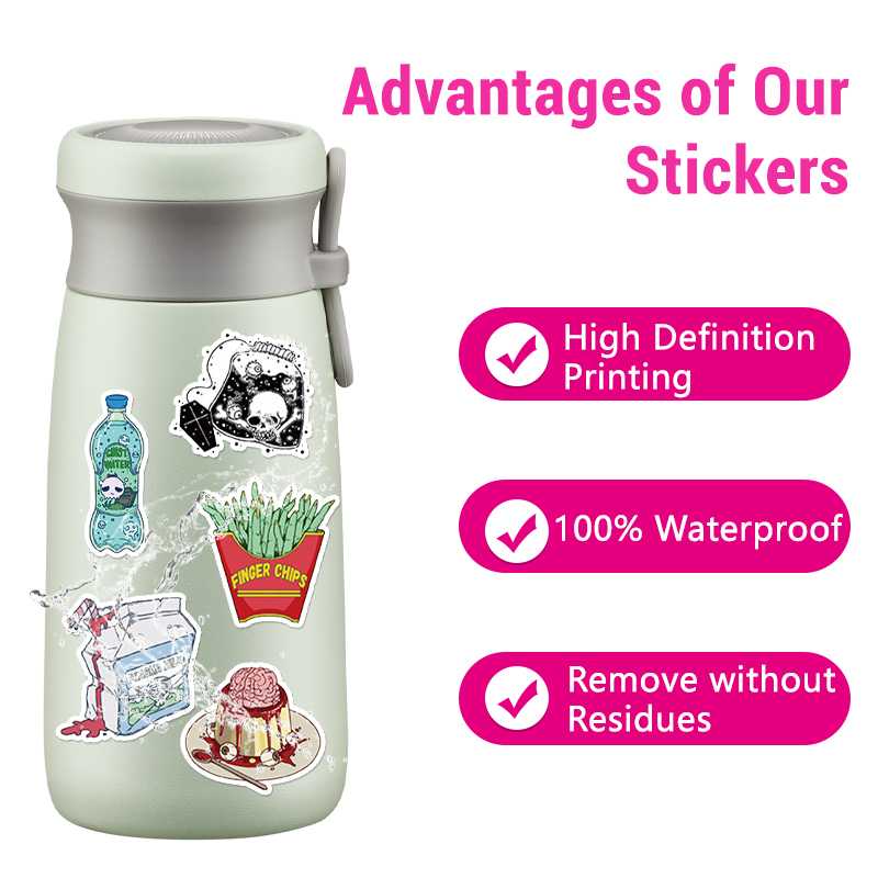 50PCS Waterproof Vinyl Zombie  - đánh giá và giá Zombie Snacks