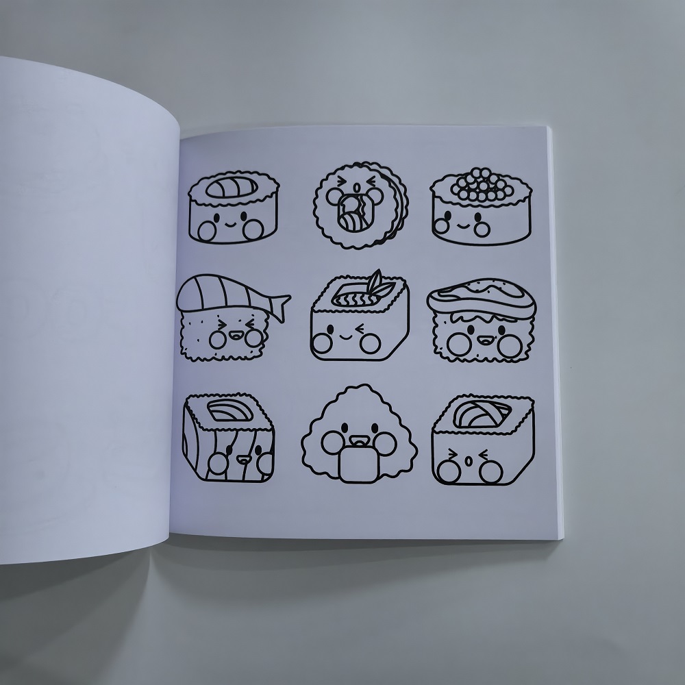 Food Drink & Sweets Easy-bold  - đánh giá và giá Food Snacks Coloring Book