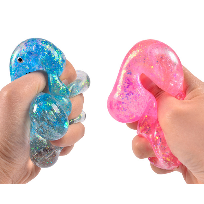 Fidget Bear Toy Squishys Glitt - đánh giá và giá Food Snacks To Eat