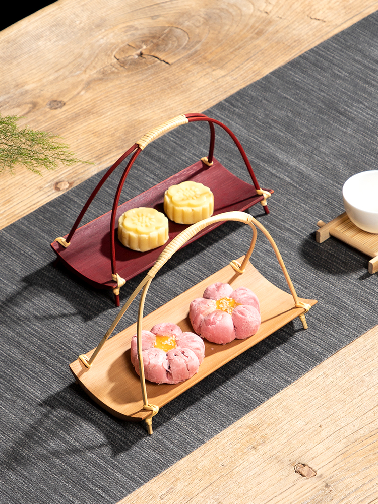 Handcrafted Bamboo Handle Frui - đánh giá và giá Food Like Snacks