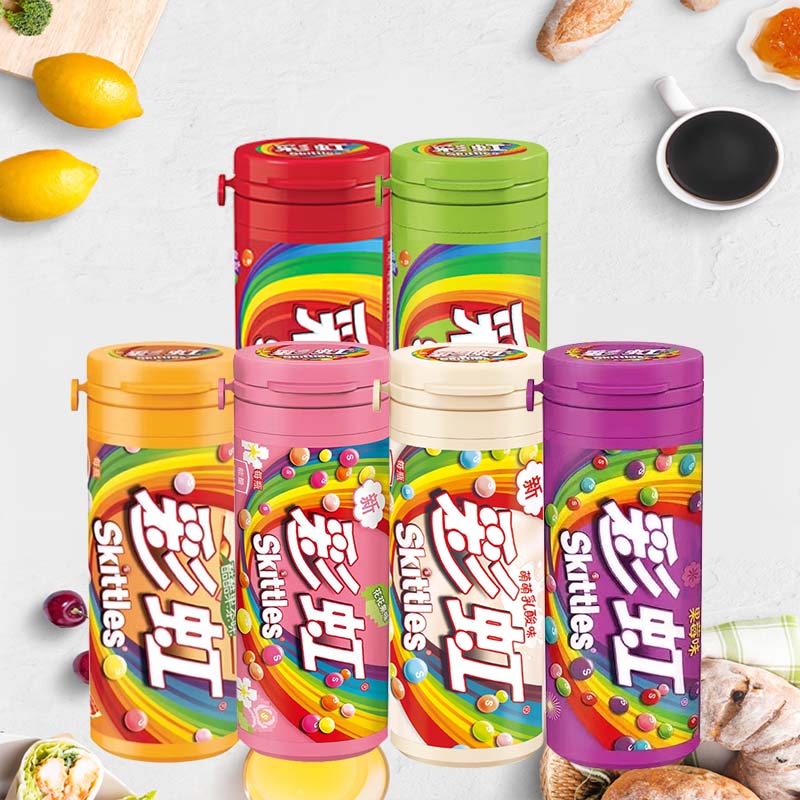 Skittles Candy Canned 1.06oz(3 - đánh giá và giá Food Snacks To Eat