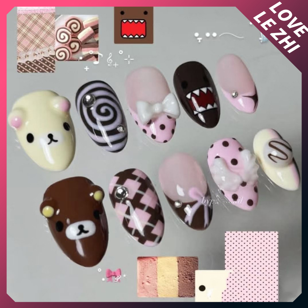 10Pcs Cartoon Kawaii Anime Ril - đánh giá và giá Food Like Snacks