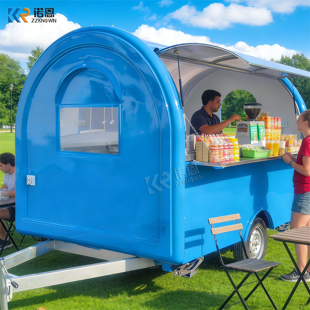 Commercial Fast Food Trailer M - đánh giá và giá Food Truck With Snacks